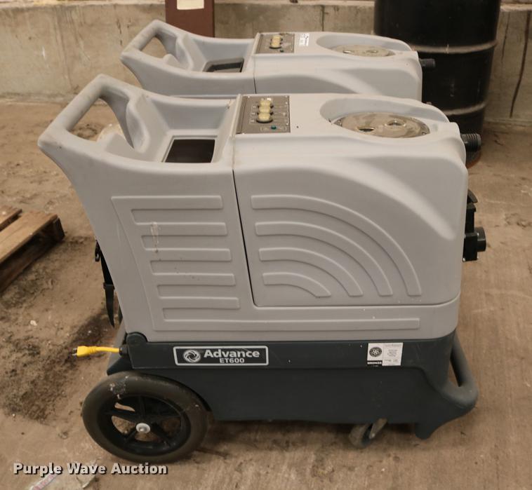advance et600 carpet extractor