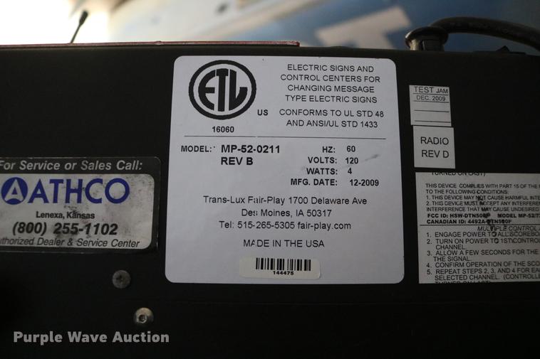 image for item EE9883 (2) Fair-Play scoreboards