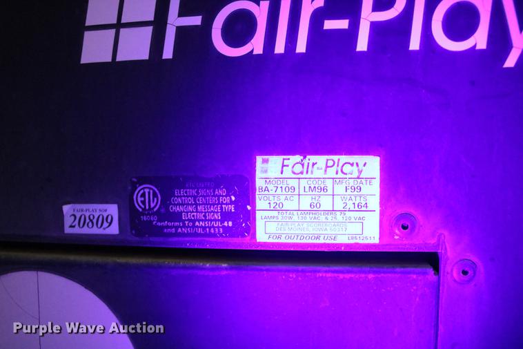 image for item EE9885 (3) Fair-Play BA7109 scoreboards