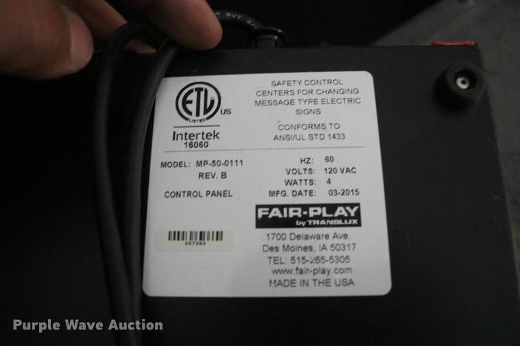 image for item EE9885 (3) Fair-Play BA7109 scoreboards