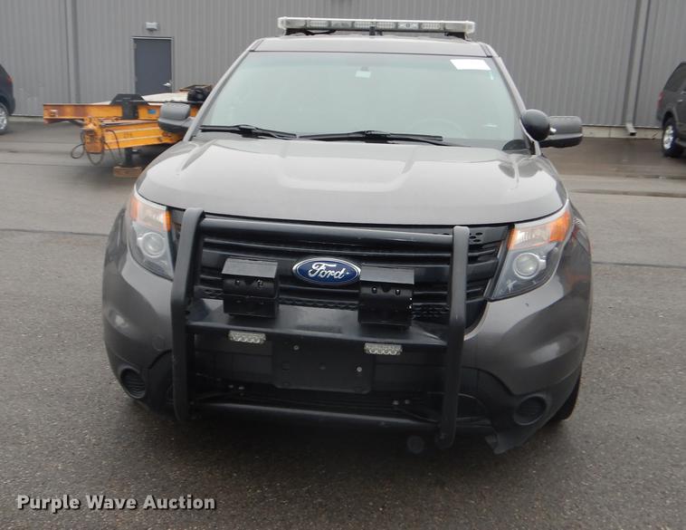 image for item J5634 2015 Ford Explorer Police Interceptor SUV