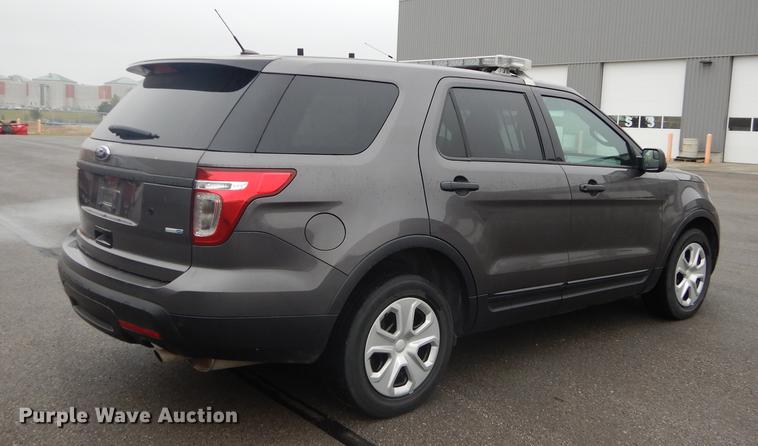 image for item J5634 2015 Ford Explorer Police Interceptor SUV