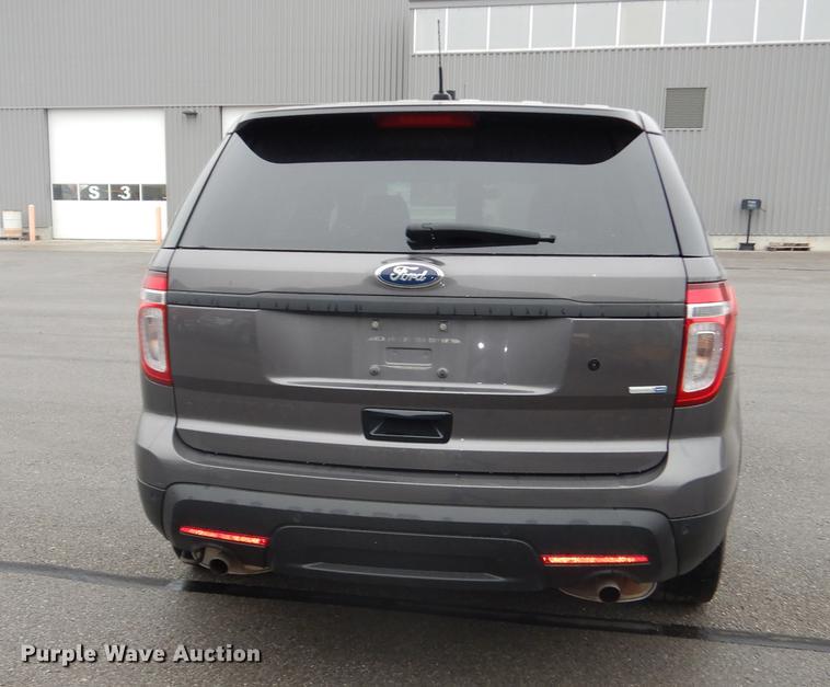 image for item J5634 2015 Ford Explorer Police Interceptor SUV