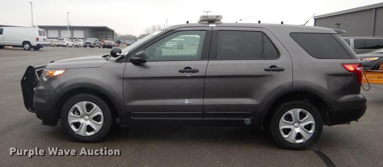 image for item J5634 2015 Ford Explorer Police Interceptor SUV