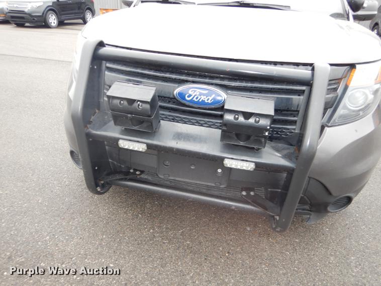 image for item J5634 2015 Ford Explorer Police Interceptor SUV