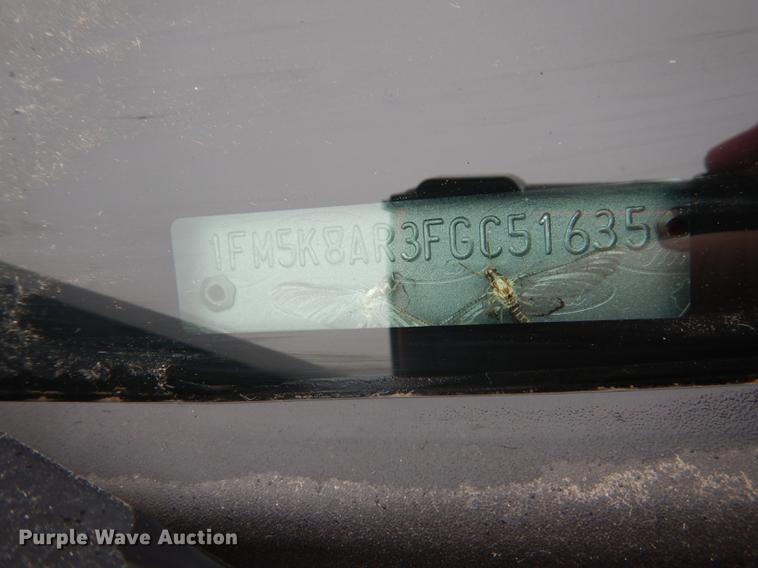 image for item J5634 2015 Ford Explorer Police Interceptor SUV