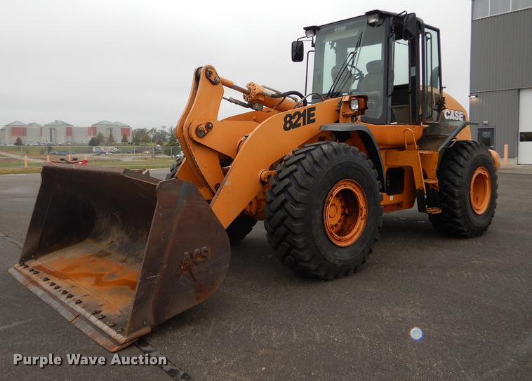 image for item J5637 2007 Case 821E wheel loader
