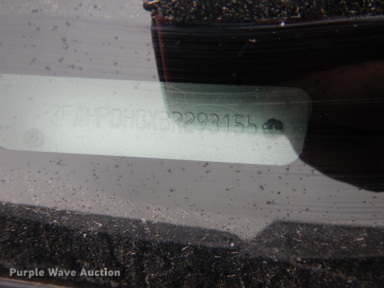 image for item J5640 2011 Ford Fusion SE