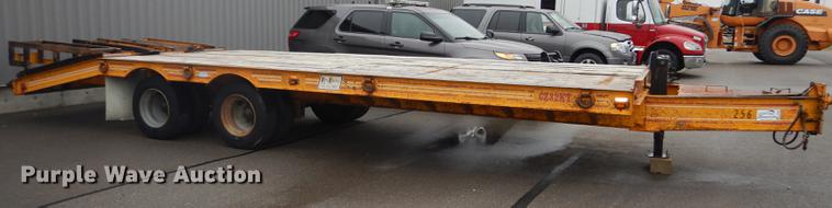 image for item J5643 1990 CZ CZ32KT equipment trailer