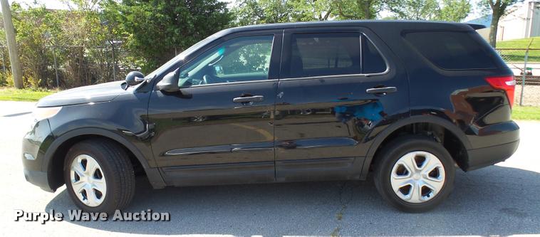 image for item K1887 2013 Ford Explorer Police Interceptor SUV