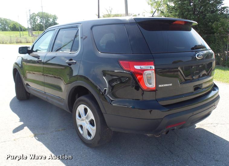 image for item K1887 2013 Ford Explorer Police Interceptor SUV