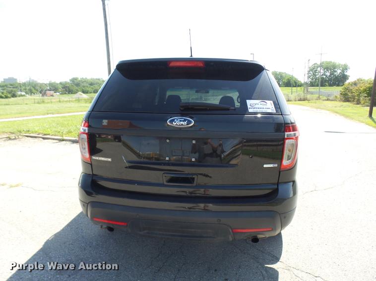 image for item K1887 2013 Ford Explorer Police Interceptor SUV