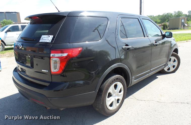 image for item K1887 2013 Ford Explorer Police Interceptor SUV