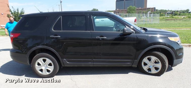 image for item K1887 2013 Ford Explorer Police Interceptor SUV