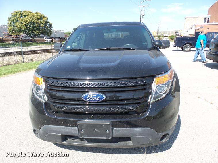 image for item K1887 2013 Ford Explorer Police Interceptor SUV