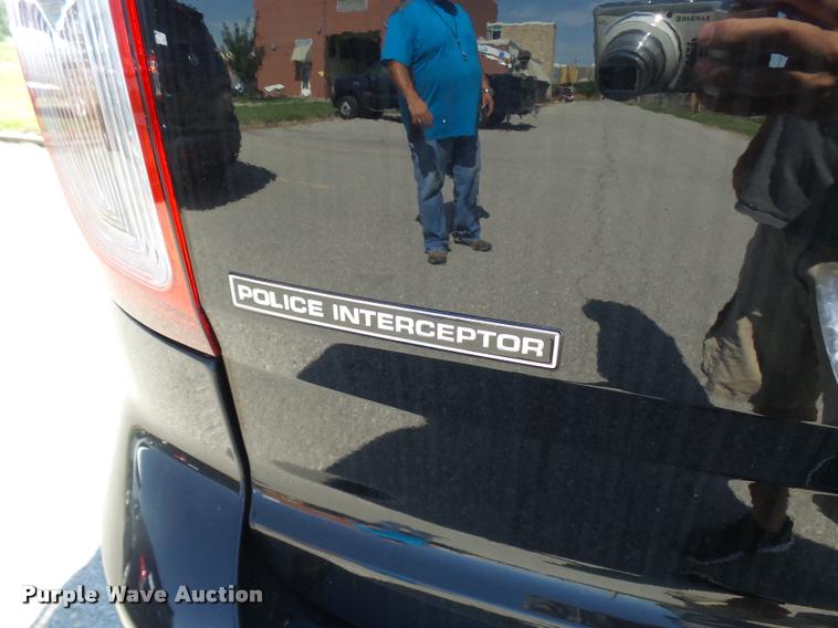 image for item K1887 2013 Ford Explorer Police Interceptor SUV