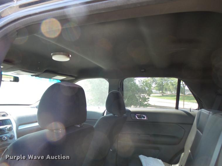 image for item K1887 2013 Ford Explorer Police Interceptor SUV