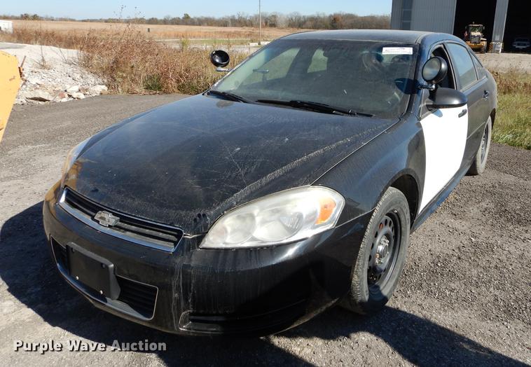 image for item K5763 2011 Chevrolet Impala Police Cruiser