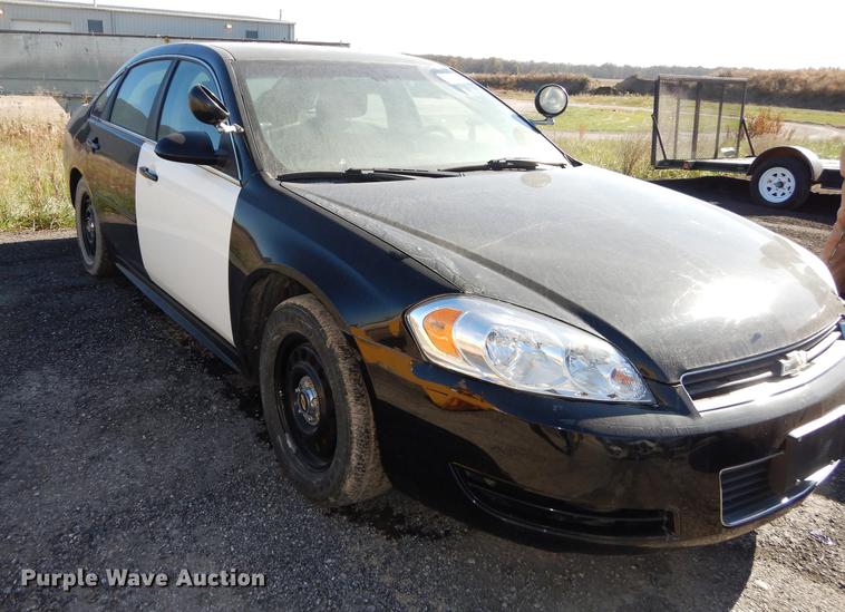 image for item K5763 2011 Chevrolet Impala Police Cruiser