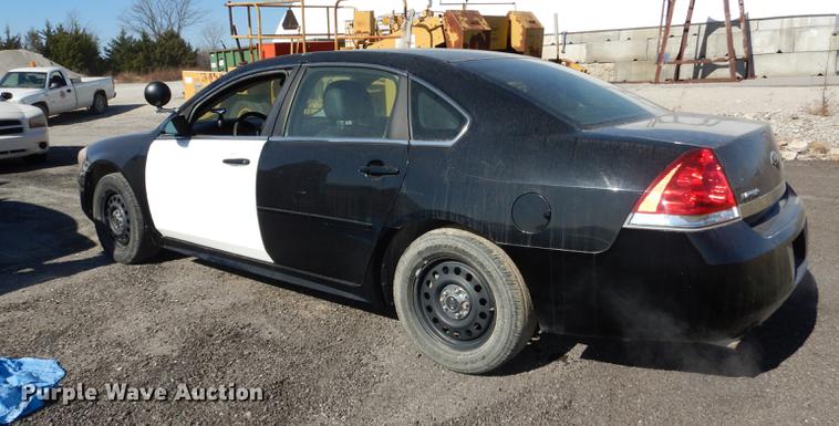 image for item K5763 2011 Chevrolet Impala Police Cruiser