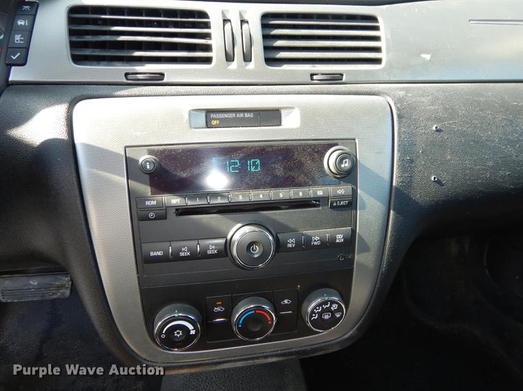 image for item K5763 2011 Chevrolet Impala Police Cruiser