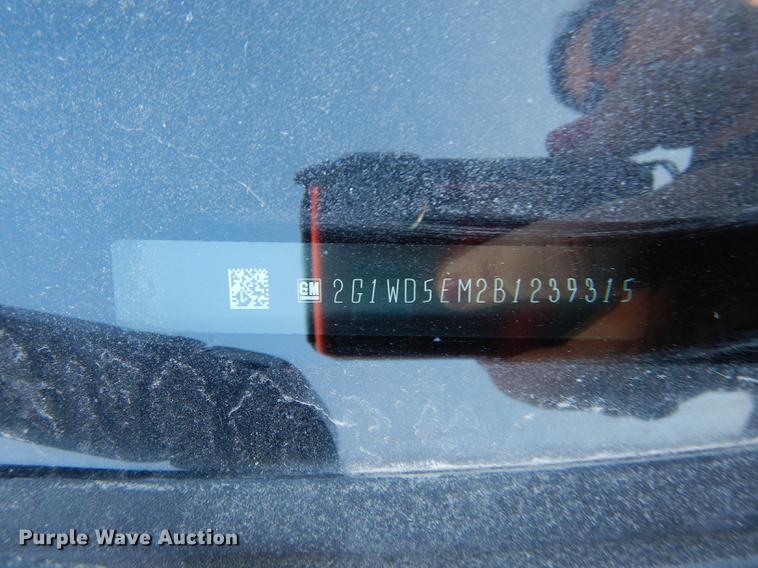 image for item K5763 2011 Chevrolet Impala Police Cruiser