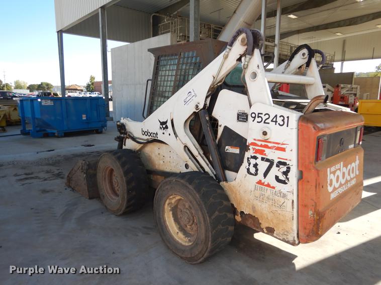 image for item K5825 1998 Bobcat 873 skid steer