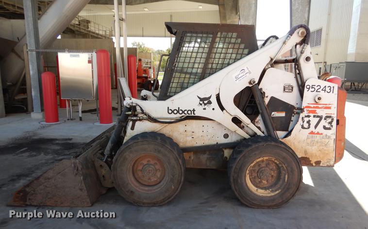 image for item K5825 1998 Bobcat 873 skid steer
