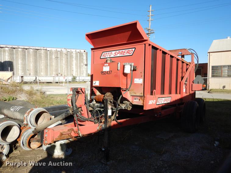 image for item K5828 Roto Speed 362-12 manure spreader