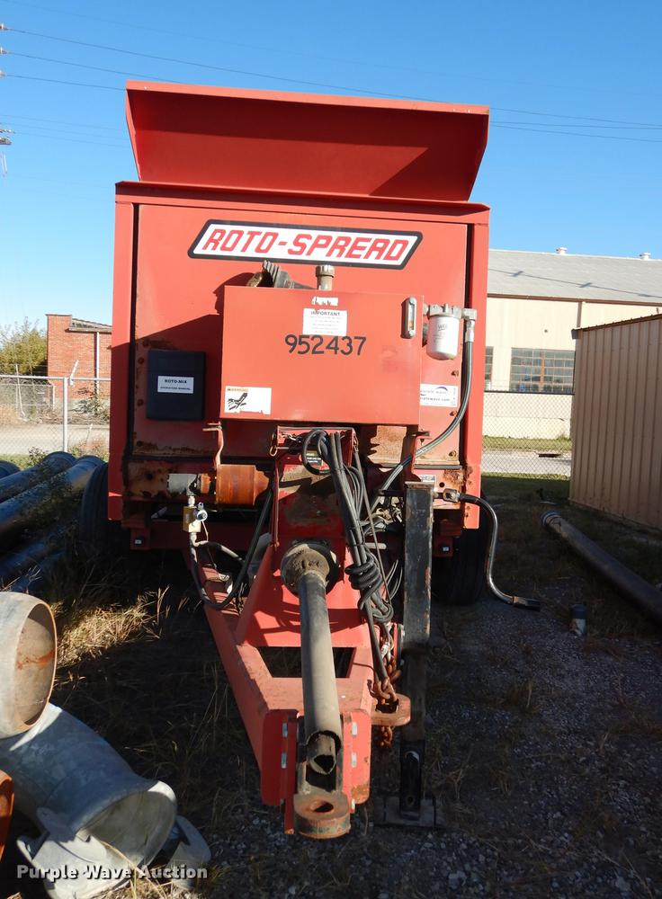 image for item K5828 Roto Speed 362-12 manure spreader