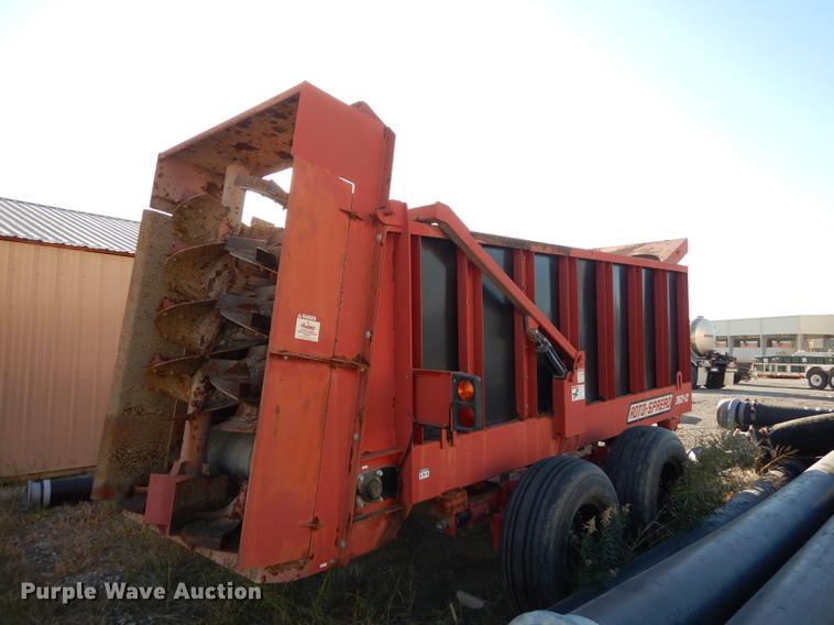 image for item K5828 Roto Speed 362-12 manure spreader