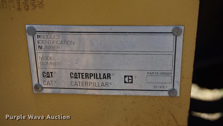 image for item K5832 1995 Caterpillar 924F wheel loader