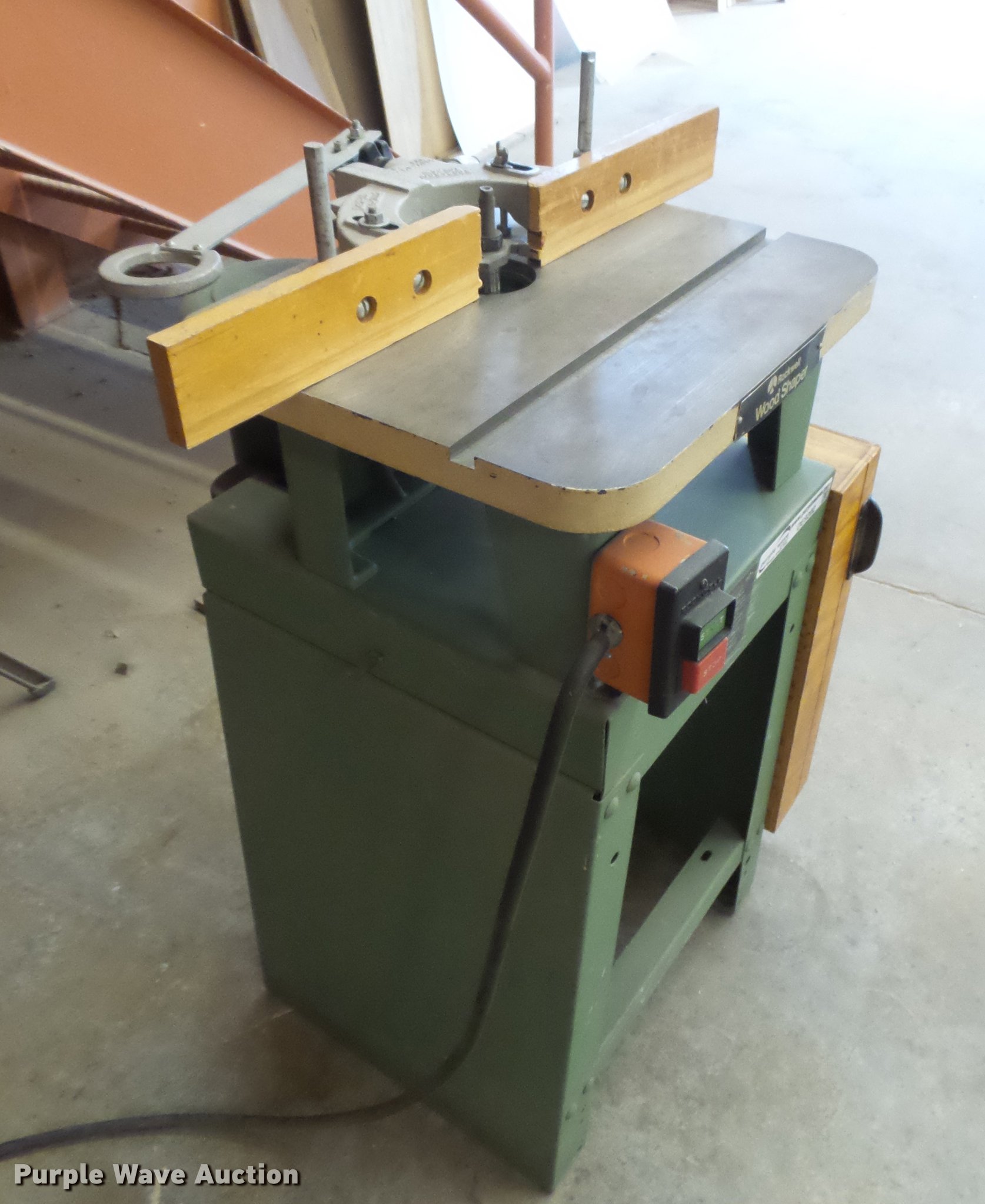 Rockwell 43120 wood shaper in Ashland, KS Item DE9202 sold Purple Wave