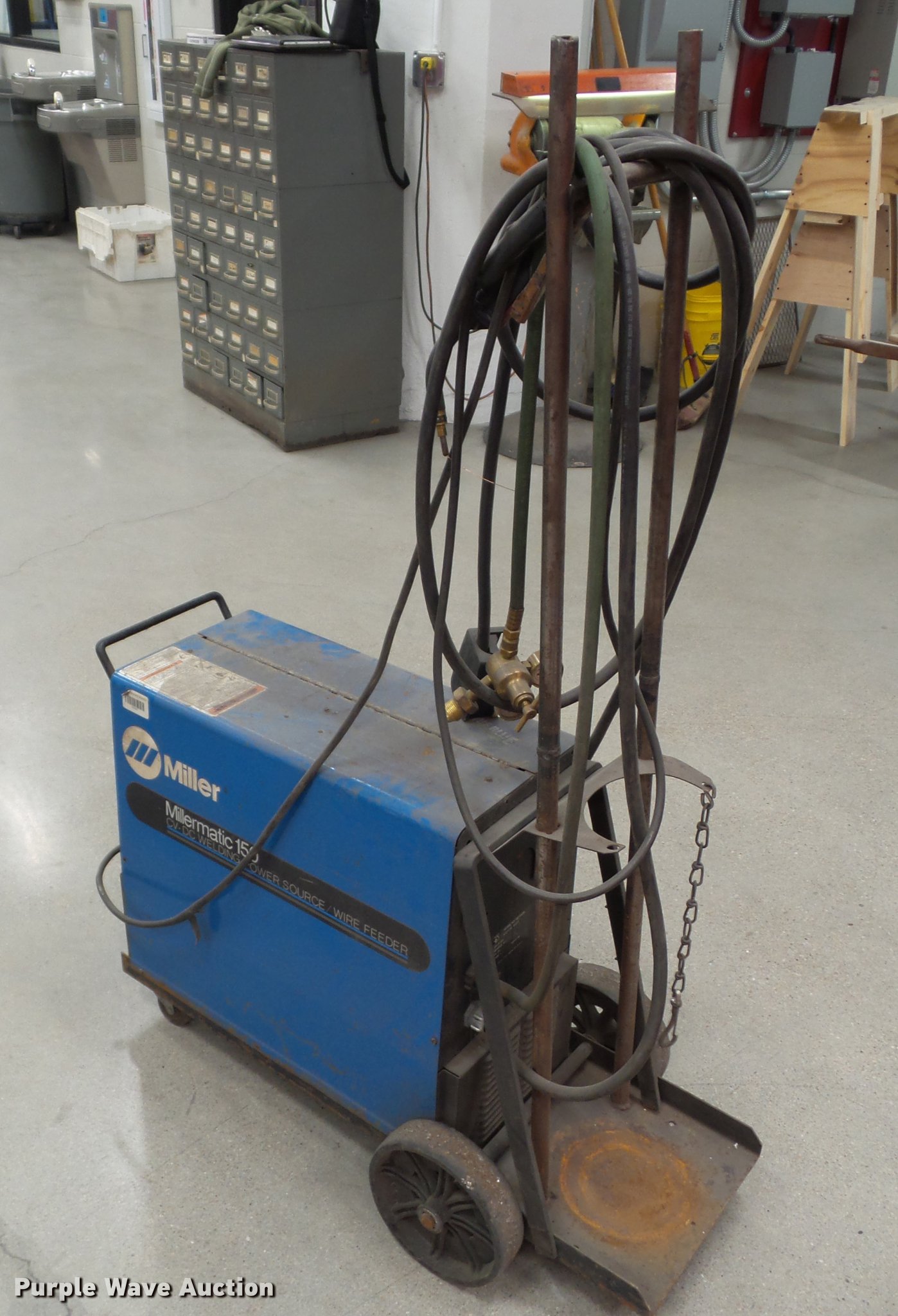 Miller Millermatic 150 welder in Des Moines, IA Item DZ9026 sold