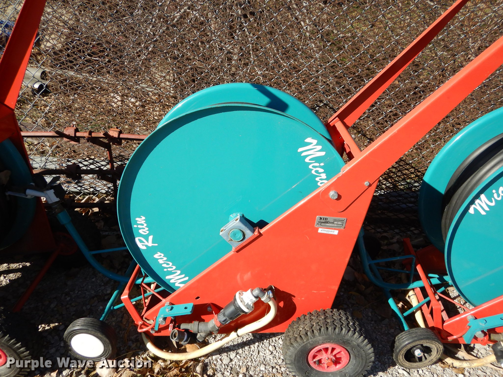 (4) KID Micro Rain irrigation reels in Emporia, KS Item EC9846 sold