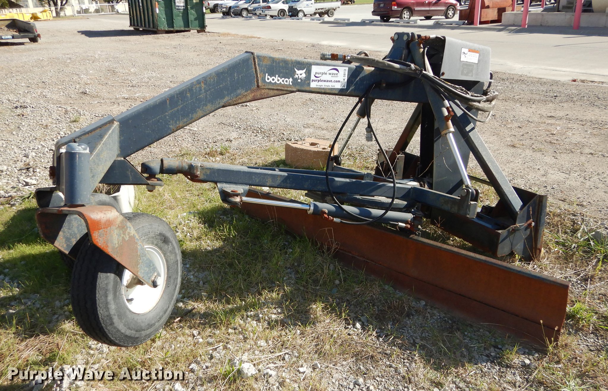 Bobcat skid steer grader attachment in Saint Joseph, MO Item K5813