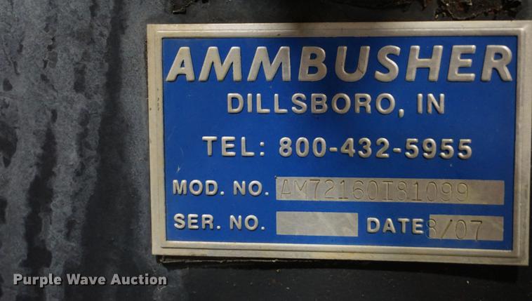 image for item DA1435 2007 Ammbusher brush mower