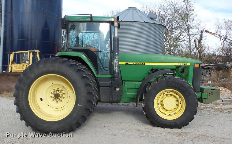 image for item DA6507 1998 John Deere 8400 MFWD tractor