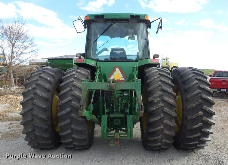 image for item DA6507 1998 John Deere 8400 MFWD tractor