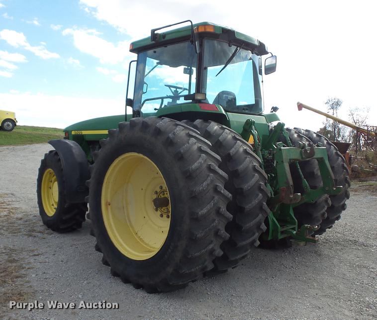 image for item DA6507 1998 John Deere 8400 MFWD tractor