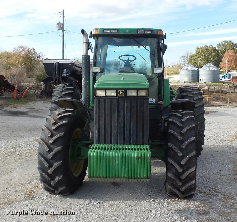 image for item DA6507 1998 John Deere 8400 MFWD tractor