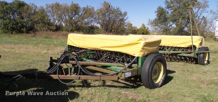 image for item DA6967 (2) John Deere 8300 grain drills