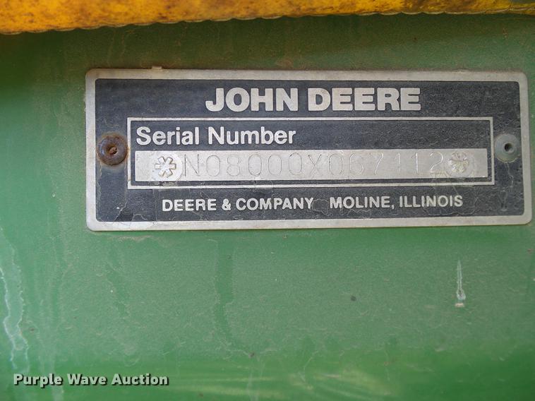 image for item DA6967 (2) John Deere 8300 grain drills