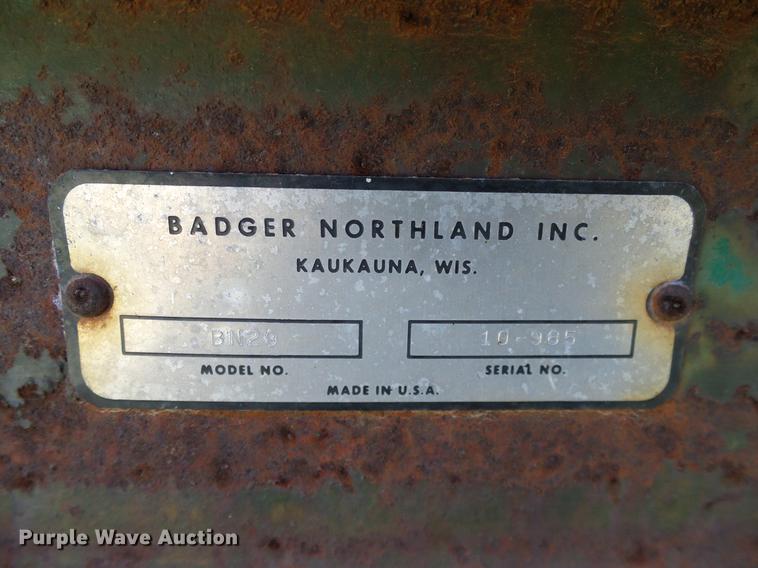image for item DA6970 Badger Northland BN29 gravity wagon