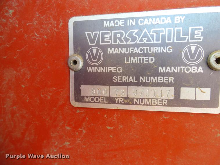 image for item DA6971 1976 Versatile 900 Series II 4WD tractor