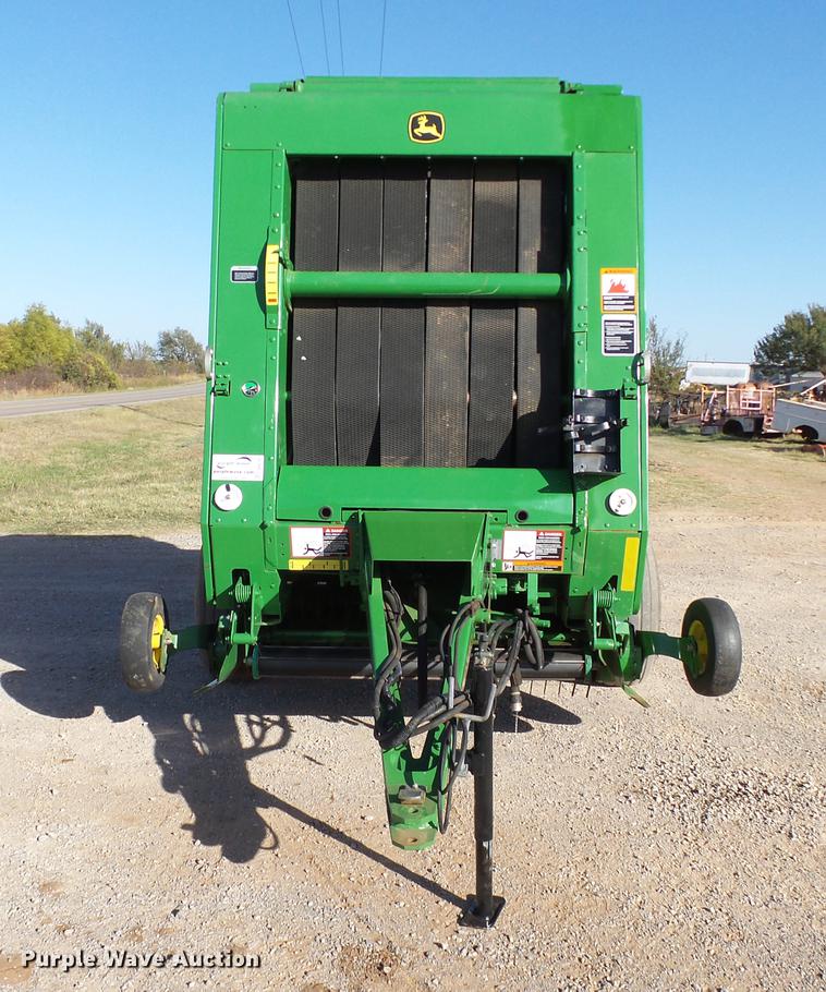 image for item DB4216 2012 John Deere 468 Mega Wide Plus Silage Special round baler