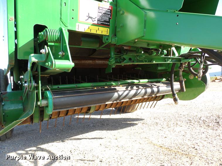 image for item DB4216 2012 John Deere 468 Mega Wide Plus Silage Special round baler