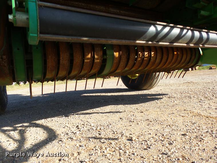 image for item DB4216 2012 John Deere 468 Mega Wide Plus Silage Special round baler