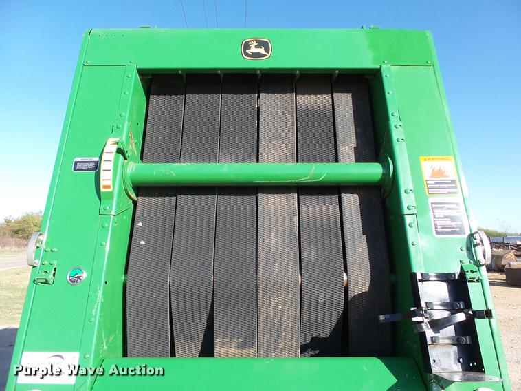 image for item DB4216 2012 John Deere 468 Mega Wide Plus Silage Special round baler