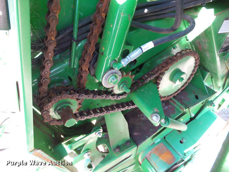 image for item DB4216 2012 John Deere 468 Mega Wide Plus Silage Special round baler